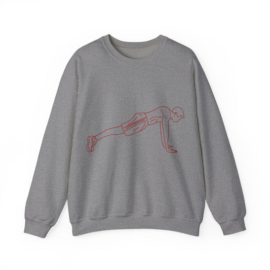 Fitness Motivation Crewneck Sweatshirt | Workout Enthusiasts | True North