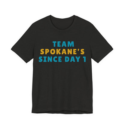 Team Spokane's Since Day 1 T-Shirt — Spokane Pride Graphic Tee