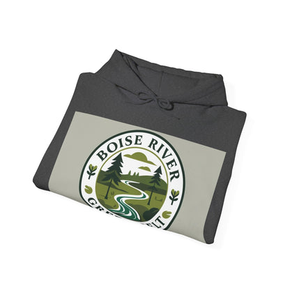 Boise River Greenbelt Hoodie — Scenic Outdoor Trail Sweatshirt