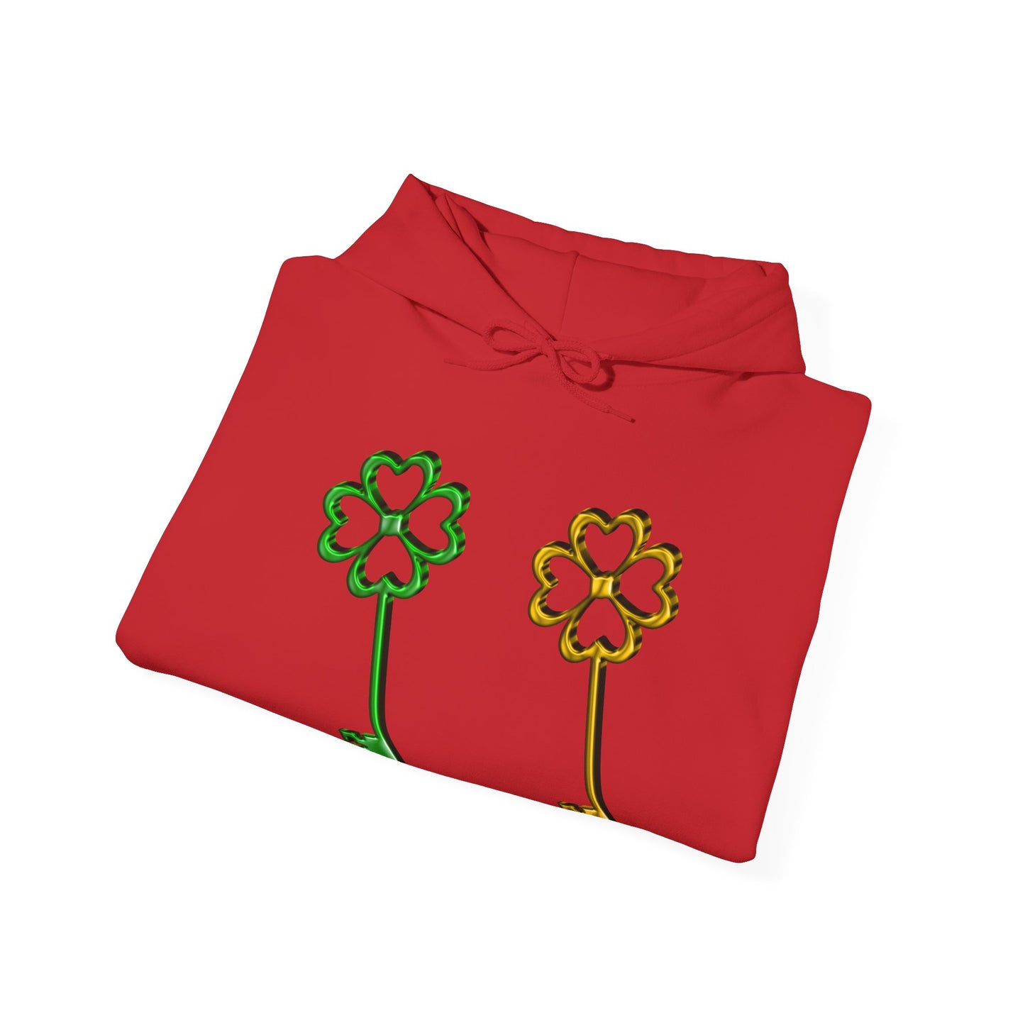 Charming Keys Hooded Sweatshirt | St. Patrick's Day Pullover | True North