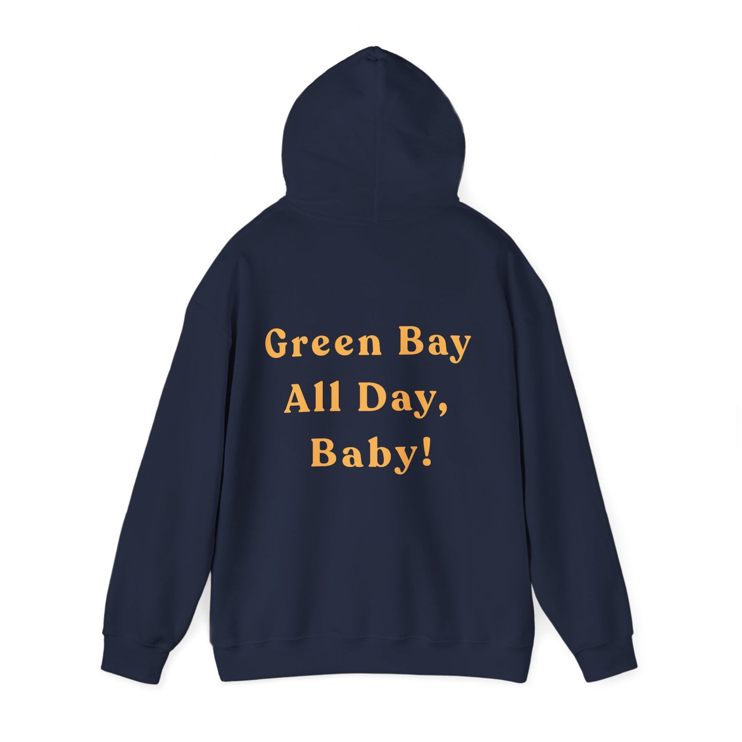Green Bay Fan Gear Heavy Blend Hooded Sweatshirt | Cozy Sundays | True North