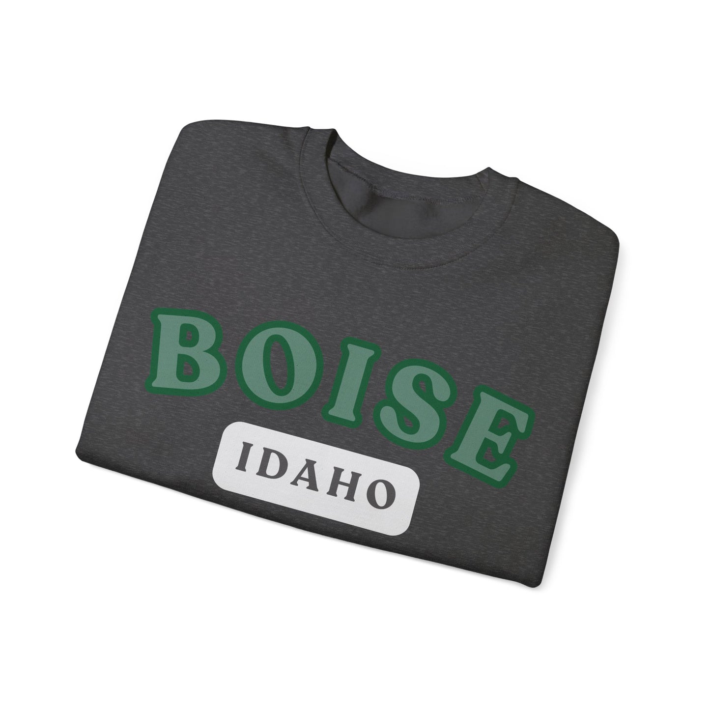 Classic White Crewneck Sweatshirt boise