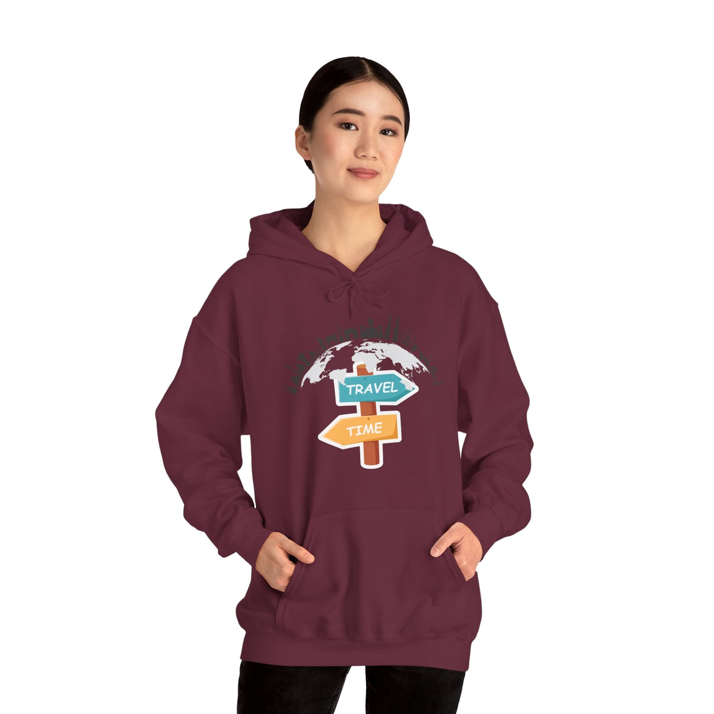 Travel Time Hoodie | Adventure Hoodie | True North