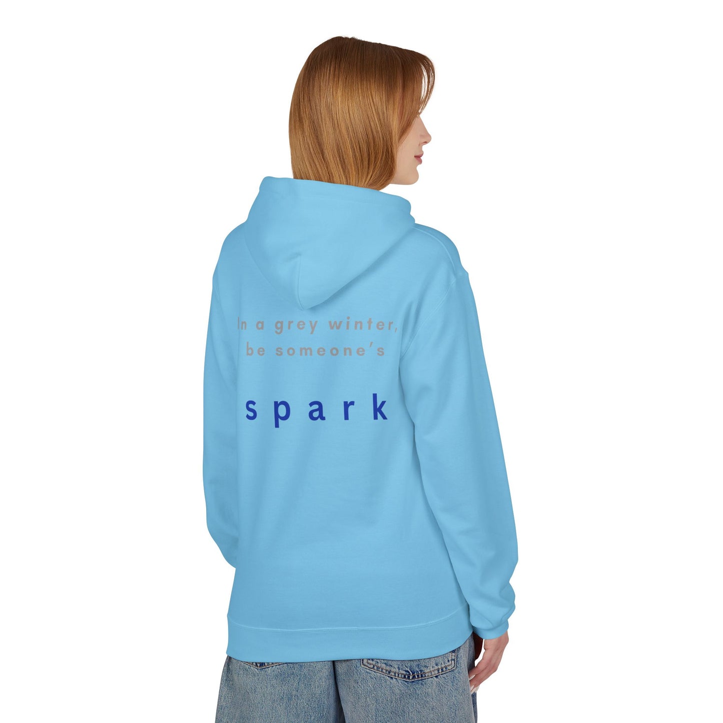 Cozy Nature-Inspired Fleece Hoodie | Inspirational Winter Apparel | True North