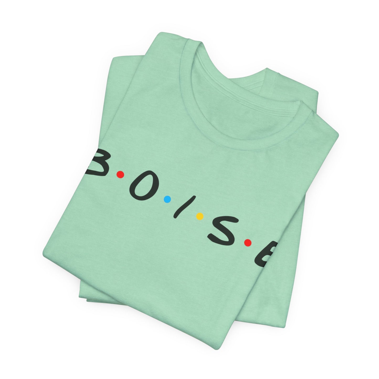 Boise Retro Friends-Style Tee — City Name Graphic T-Shirt