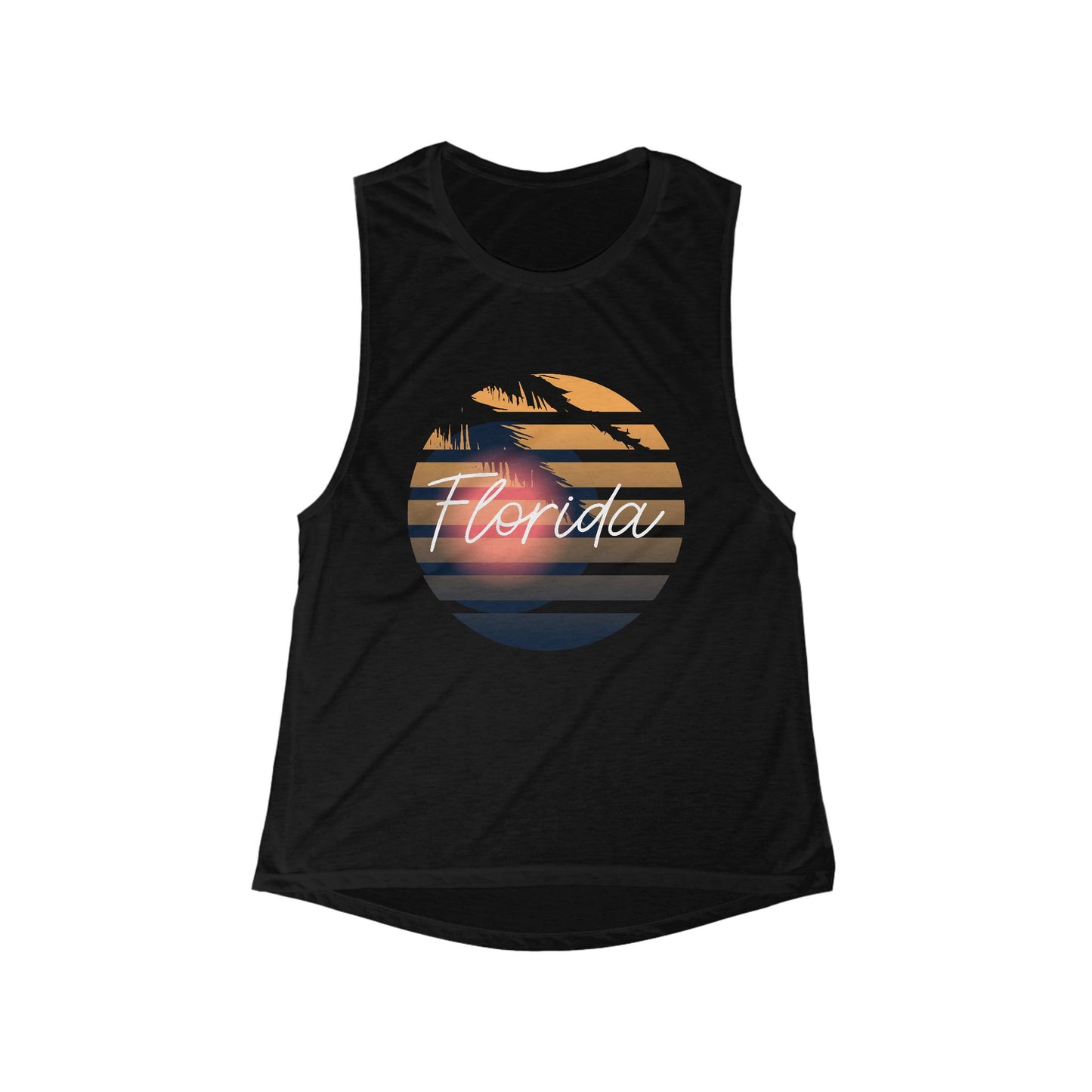 Florida | Women’s Flowy Scoop Muscle Tank | True North