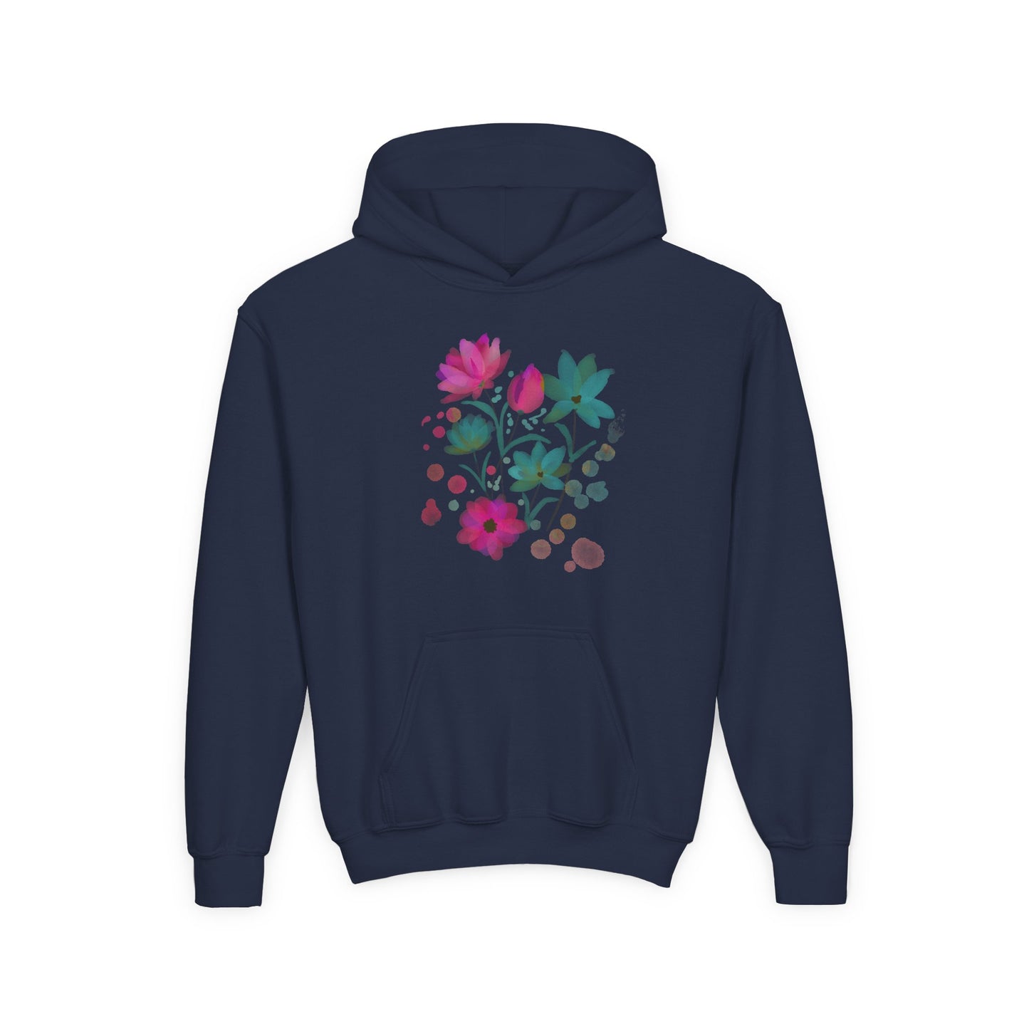 Floral Youth Hoodie | Stylish Layering | True North
