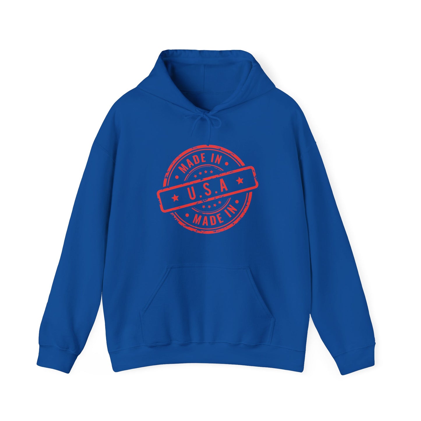 American Pride Apparel, Made in USA Hooded Sweatshirt | Heavy Blend Hoodie  | True North