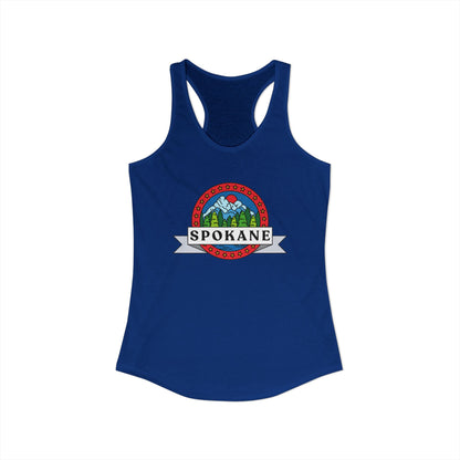 Women's Ideal Racerback Tank SPOKANE