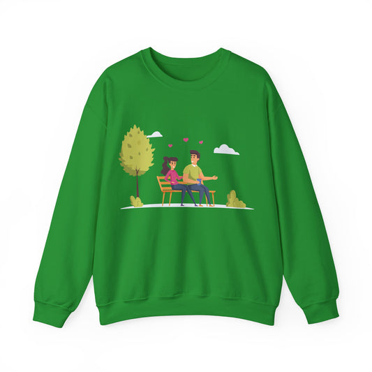 Cute Couple Crewneck Sweatshirt | Cozy Relationship Apparel | True North