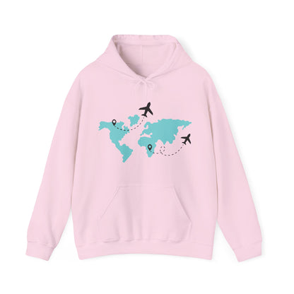 Travel Lover's Map Hoodie | True North