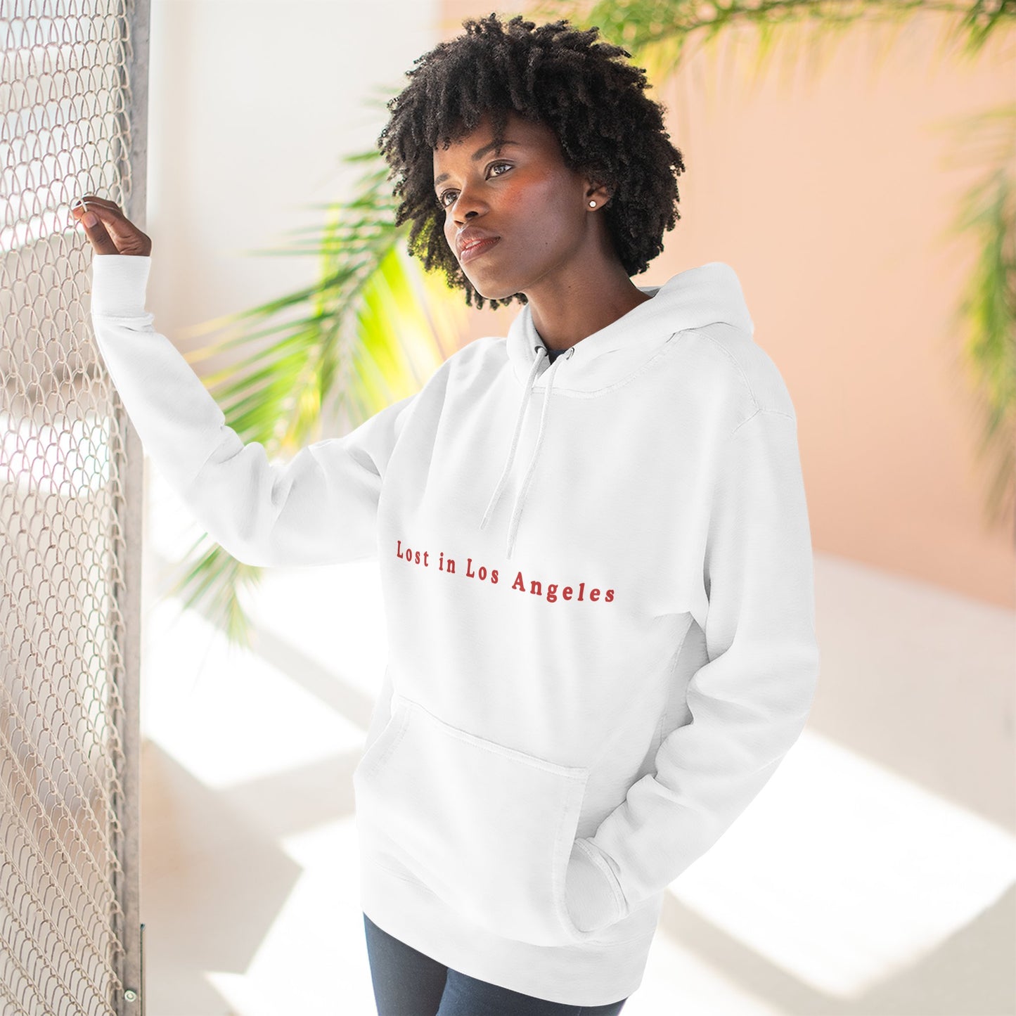 Chic Los Angeles Fleece Hoodie | Urban Fashion | True North