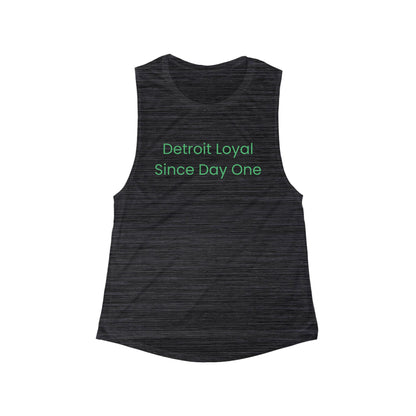 Detroit Loyal | Women’s Flowy Scoop Muscle Tank | True North