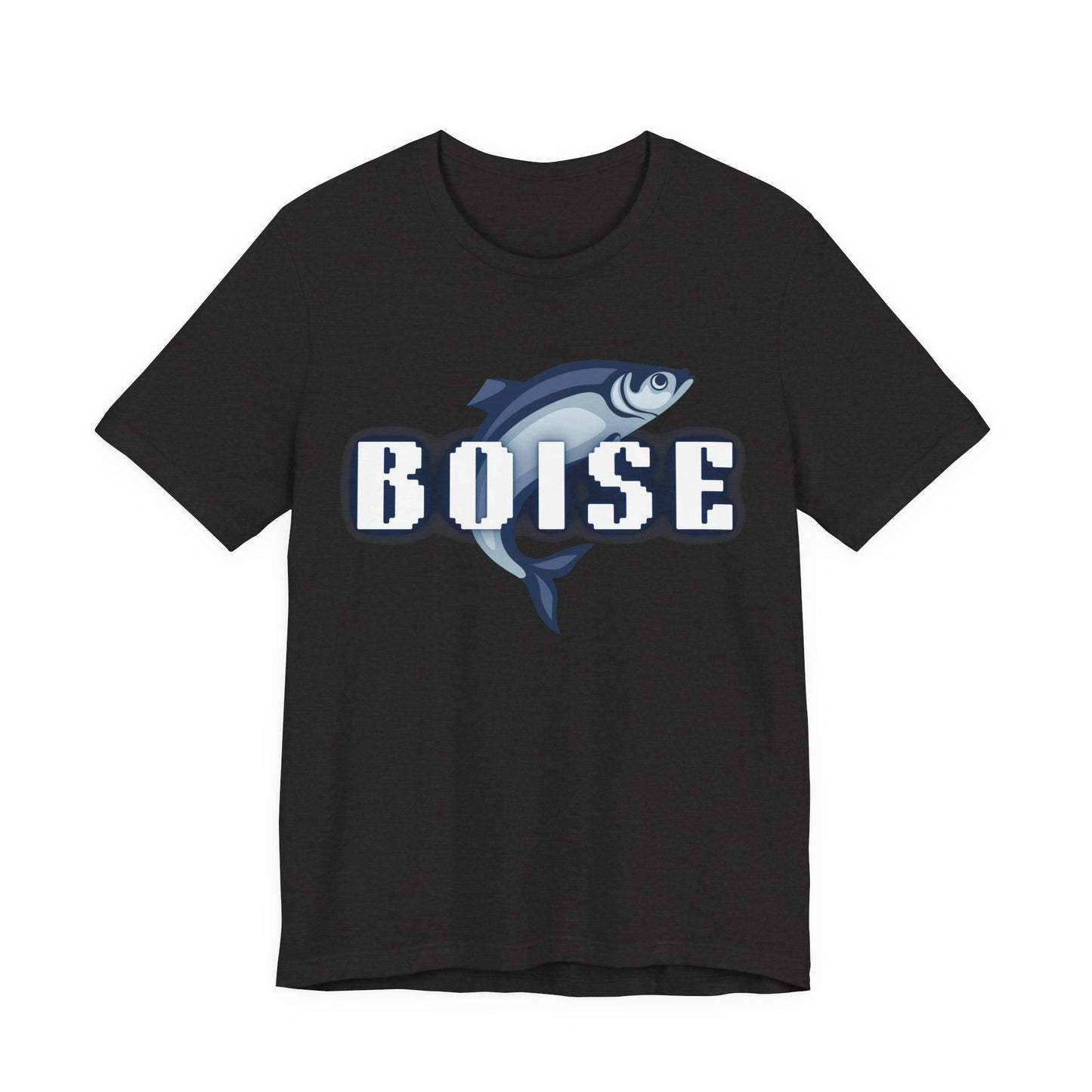 Boise Trout Graphic Tee — Fish Logo Short Sleeve T-Shirt