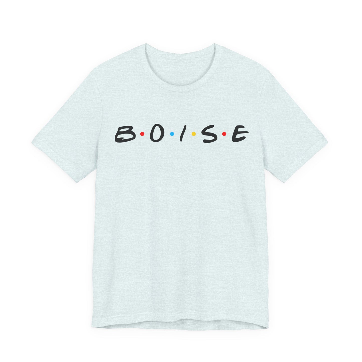 Boise Retro Friends-Style Tee — City Name Graphic T-Shirt