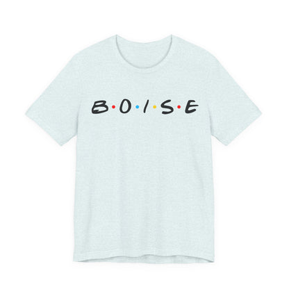 Boise Retro Friends-Style Tee — City Name Graphic T-Shirt