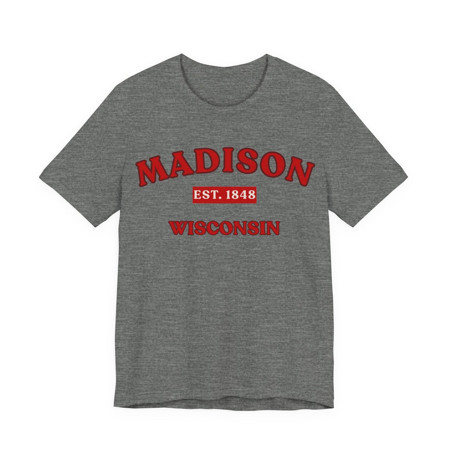 Madison Wisconsin Established 1848 JERSEY Tee