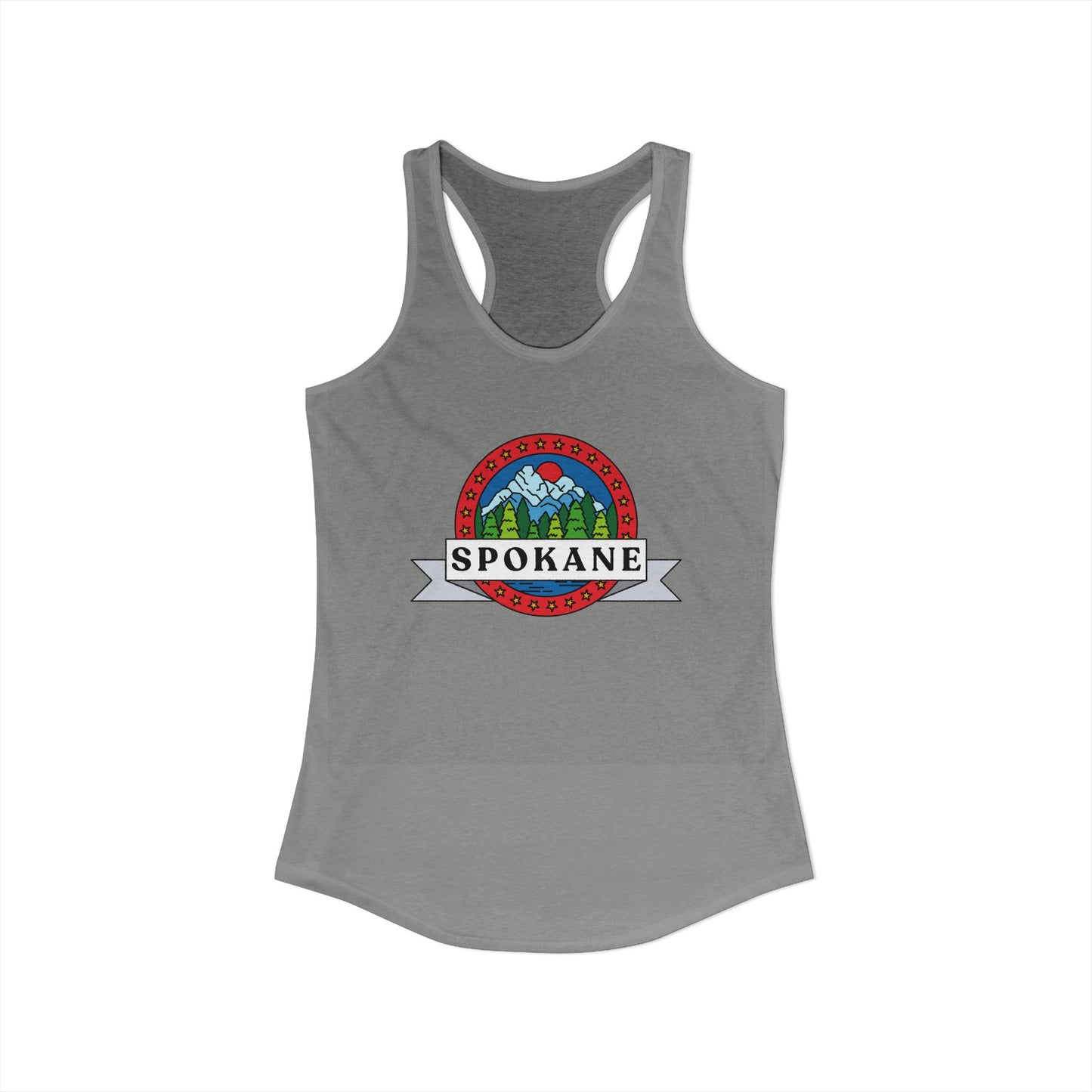 Women's Ideal Racerback Tank SPOKANE