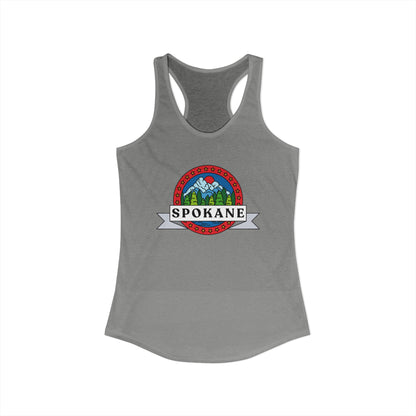 Women's Ideal Racerback Tank SPOKANE