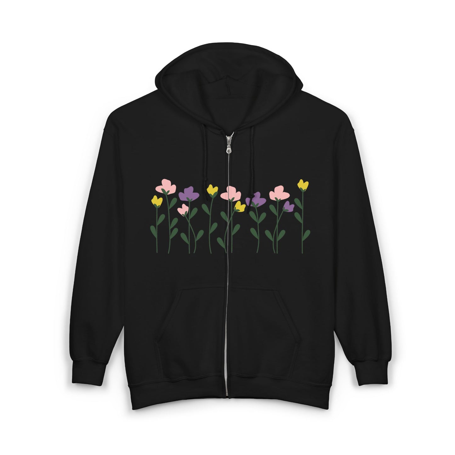 Floral Full Zip Hoodie | Casual Wear | True North
