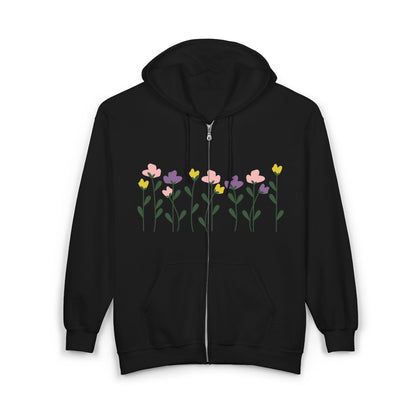 Floral Full Zip Hoodie | Casual Wear | True North