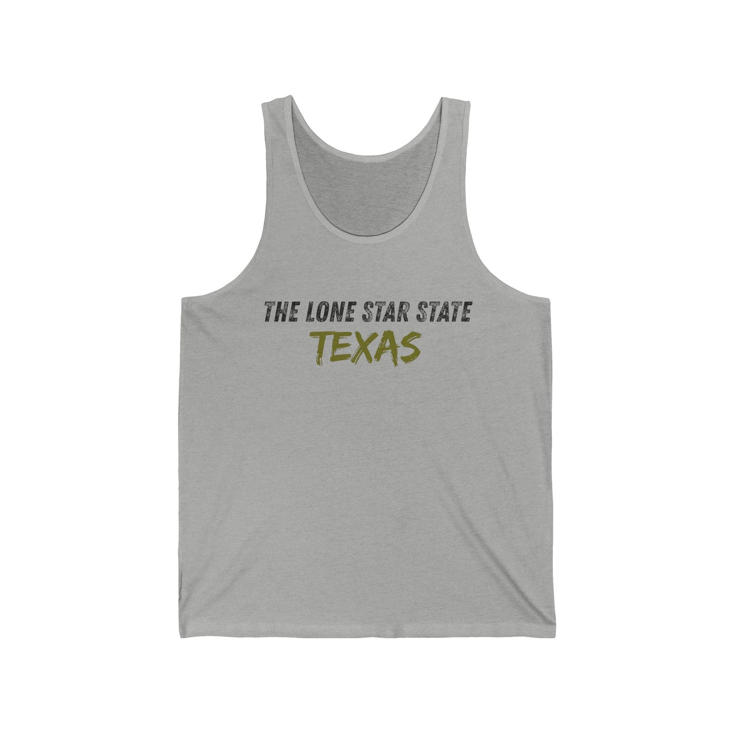 Texas ‘The Lone Star State’ Men/Unisex Tank Top | Vintage Pride Style | True North