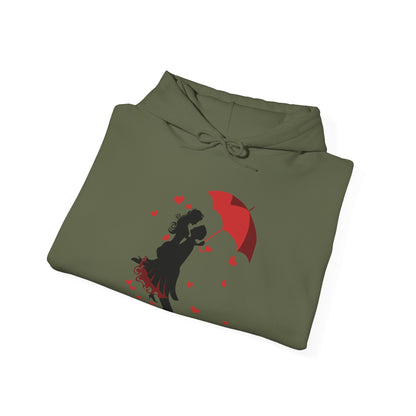 Romantic Couple Hoodie | Love-Themed Gift and Couples Apparel | True North