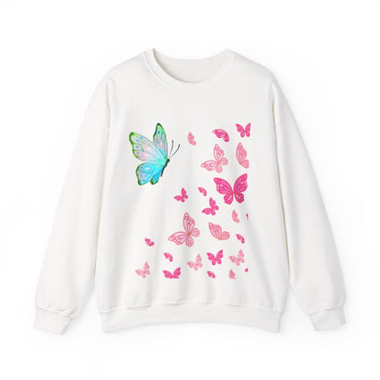 Butterfly Dreams Crewneck Sweatshirt | Cozy Pullover Fashion | True North