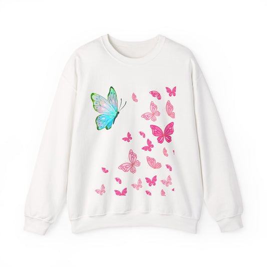 Butterfly Dreams Crewneck Sweatshirt | Cozy Pullover Fashion | True North