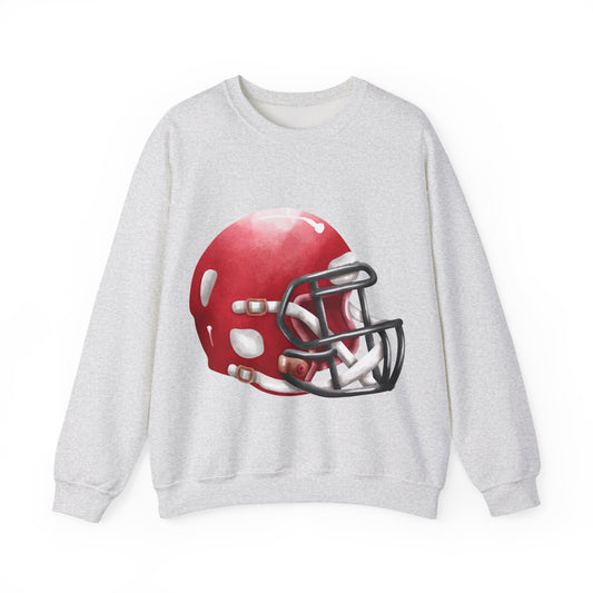 Football Helmet Crewneck Sweatshirt | Athletes and Game Day | True North