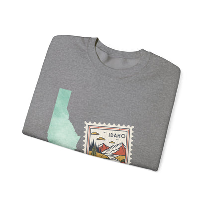 White Crewneck Sweatshirt — Classic Cozy Pullover boise