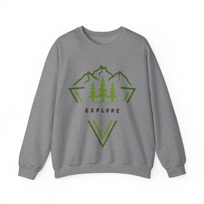 Explore Nature Crewneck Sweatshirt | Outdoor Adventurers | True North