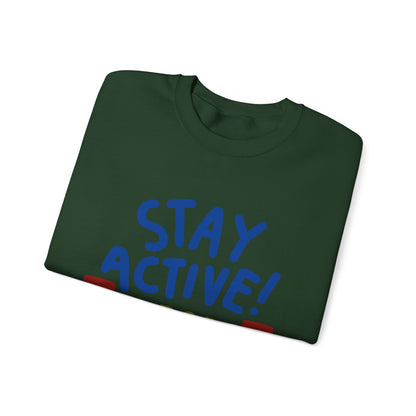 Stay Active Crewneck Sweatshirt | Gym and Casual Wear | True North