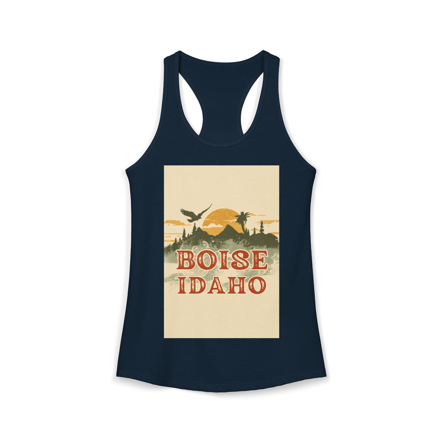 Women's Ideal Racerback Tank BOISE