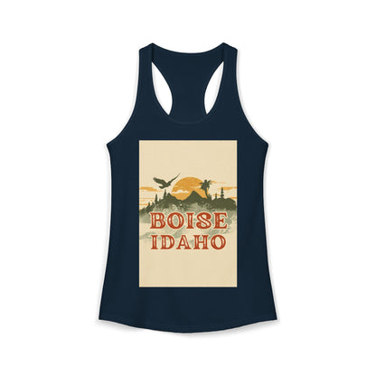 Women's Ideal Racerback Tank BOISE