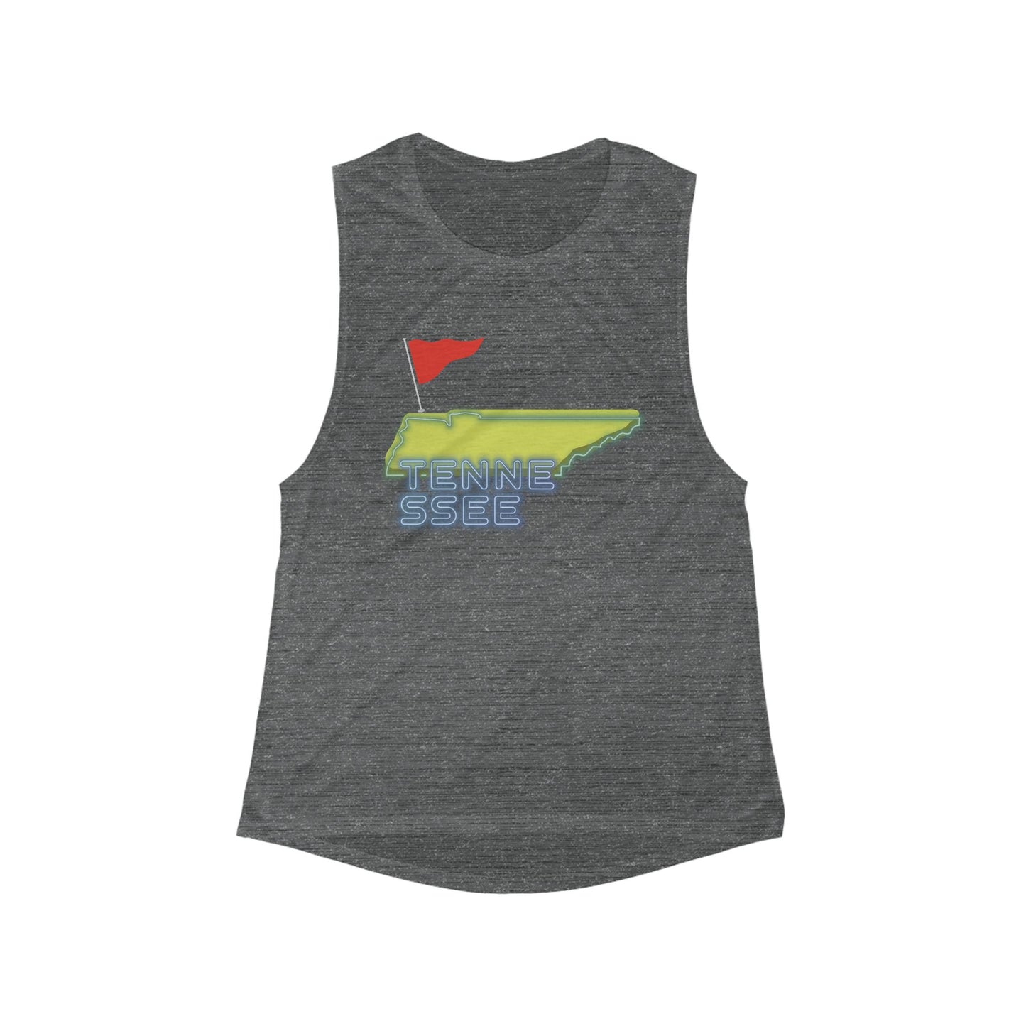 Tennessee Golf | Women’s Flowy Scoop Muscle Tank | True North