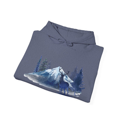 Mountain Moose Hoodie | Campers and Outdoor Travelers | True North