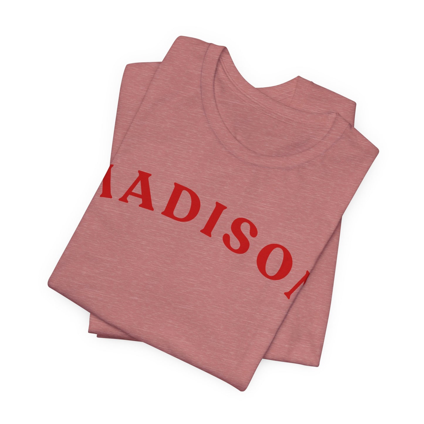 Madison Arc Name T‑Shirt — Personalized City/Name Tee