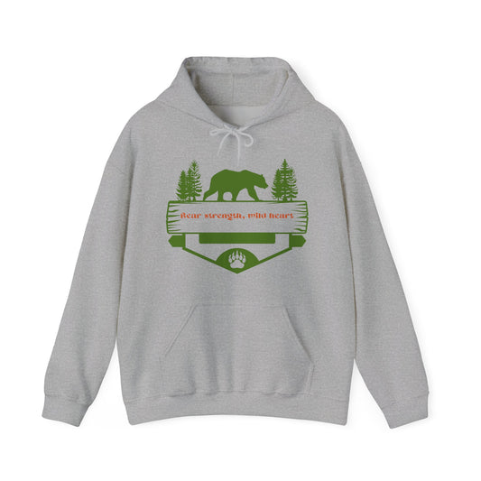 Nature-Inspired Bear Unisex Hoodie | Wilderness Lovers | True North