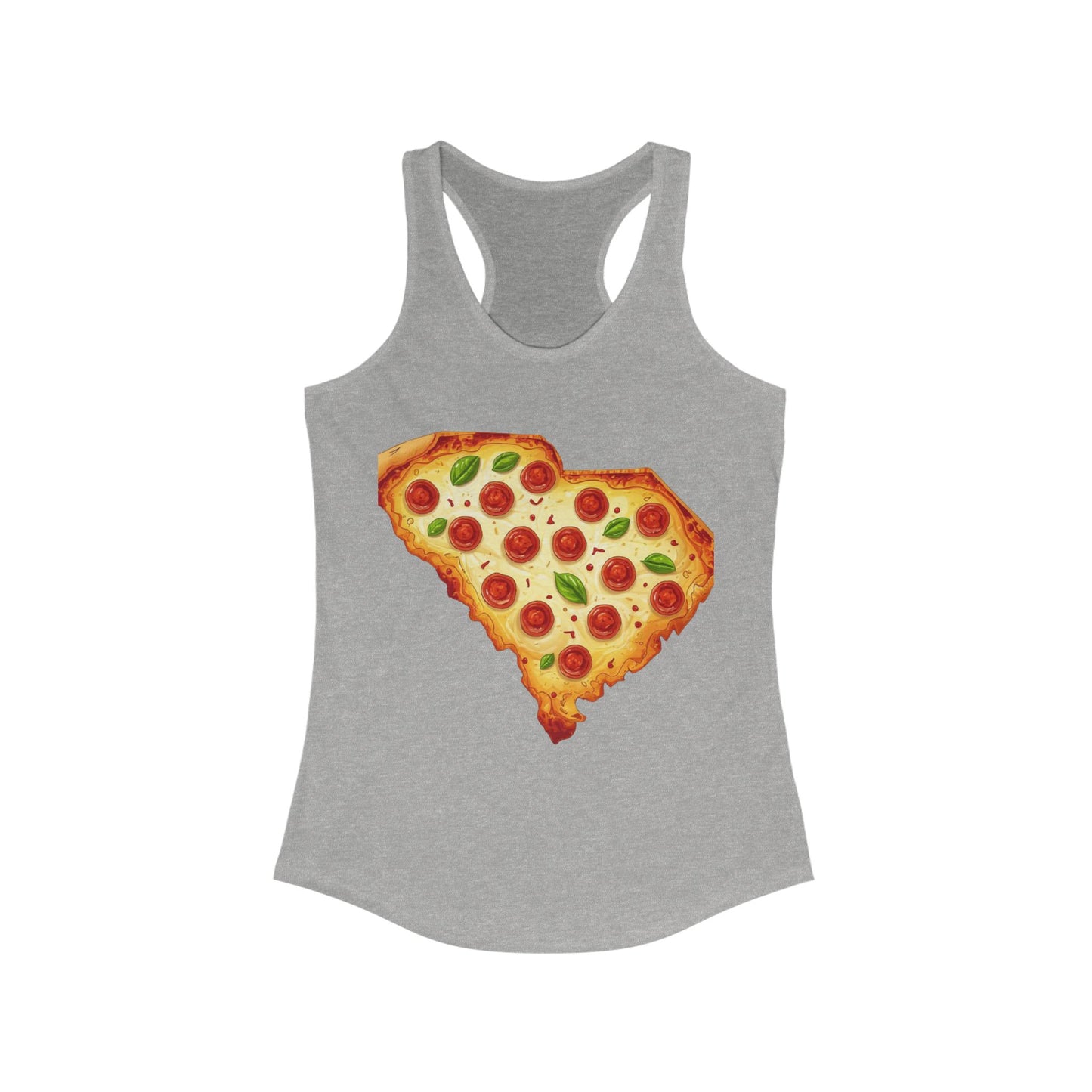 South Carolina Pizza | Women’s Ideal Racerback Tank | True North
