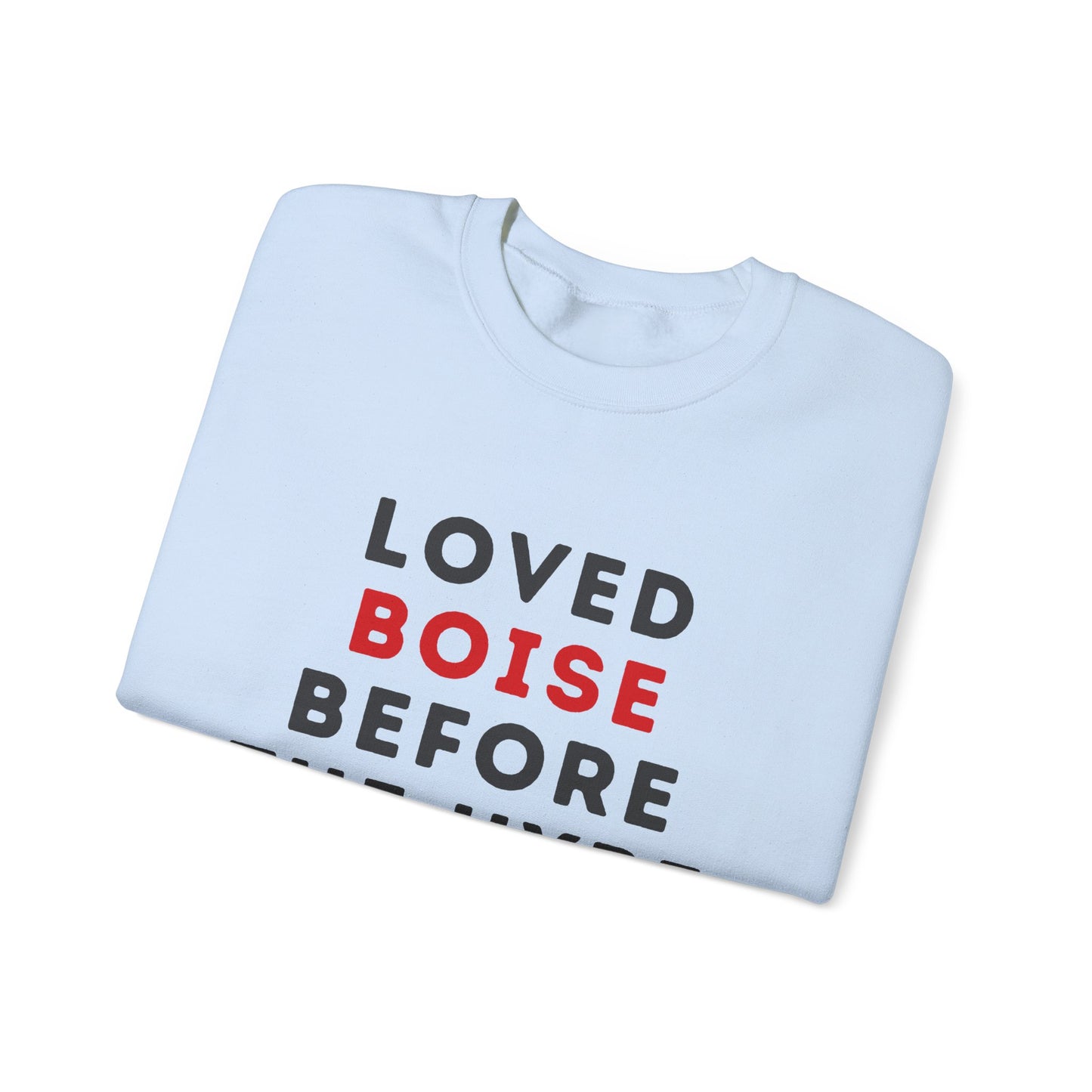 Crewneck Sweatshirt — Classic Heavy Blend Comfort boise