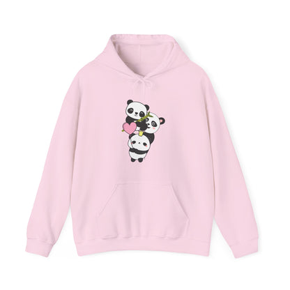 Panda Love Hoodie | Cozy Zip Panda  Apparel | True North