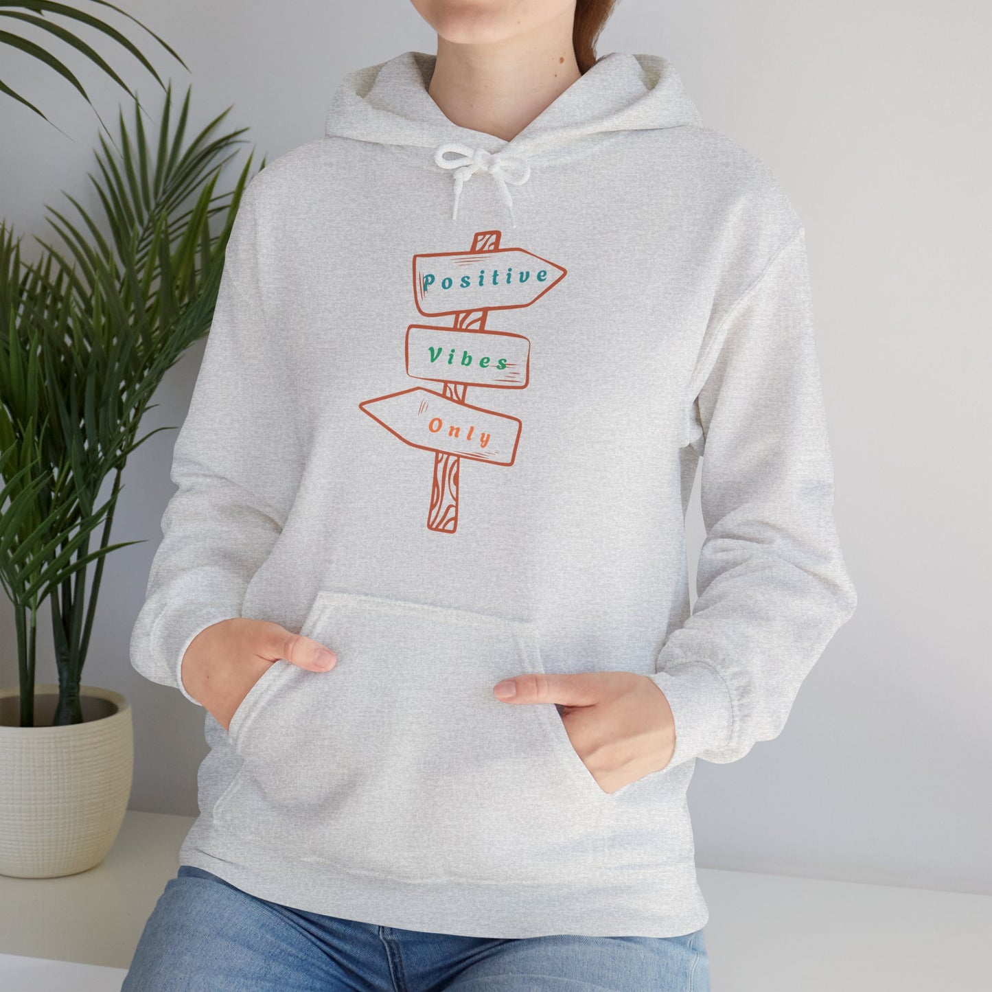 Positive Vibes Hooded Sweatshirt | True North