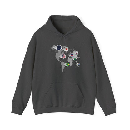 Floral Fusion Hooded Sweatshirt | True North