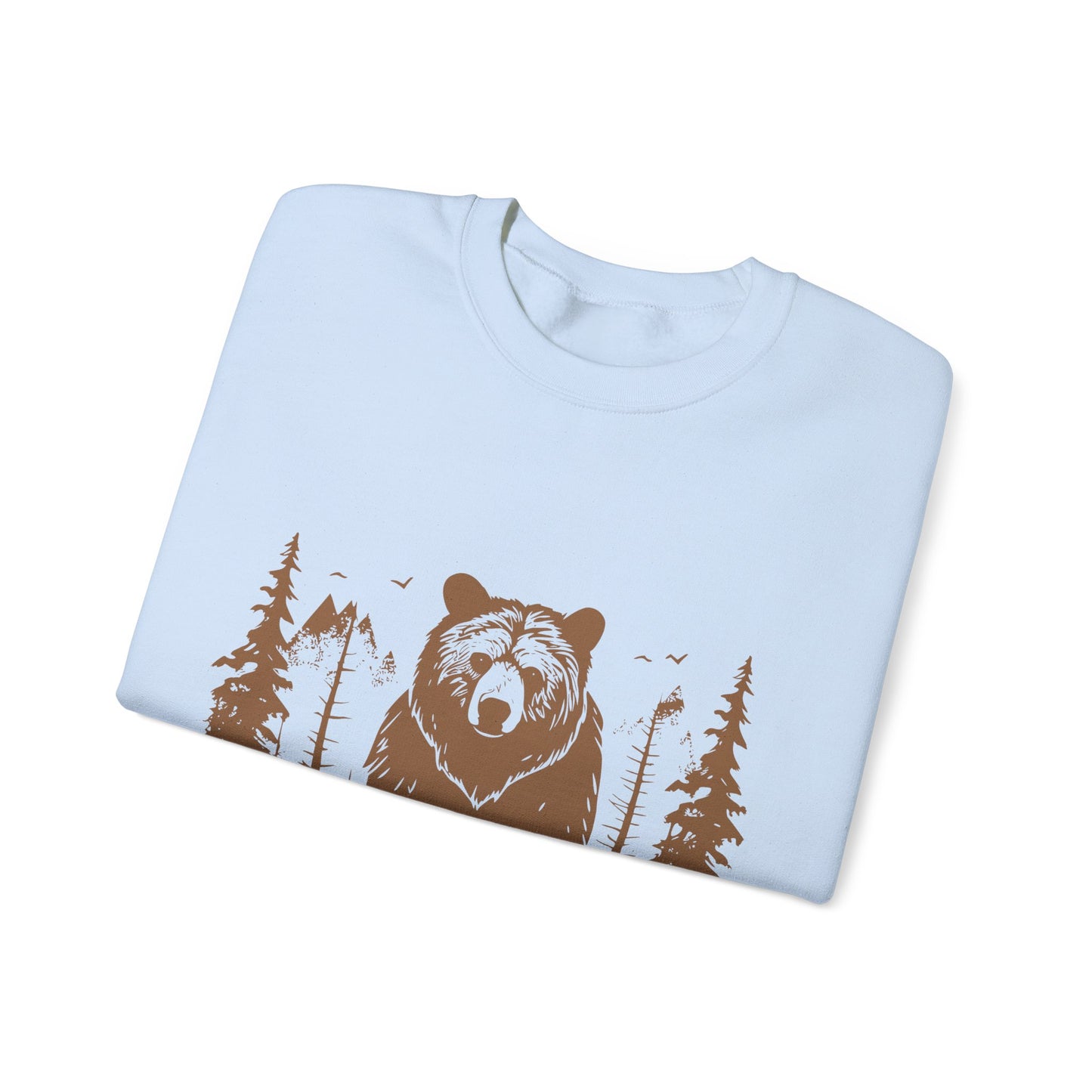Cozy Bear Print Crewneck Sweatshirt | Outdoor Adventures | True North