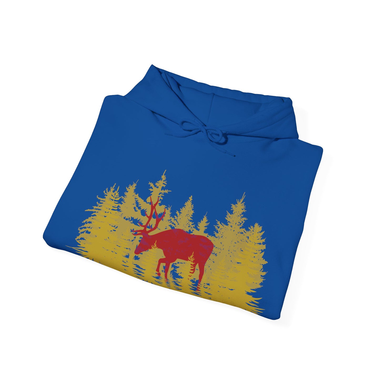 Nature-Inspired Hooded Sweatshirt | Cozy Wilderness Adventures | True North