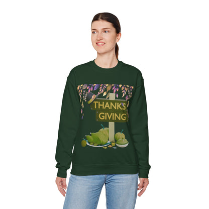 Thanksgiving Vibes Crewneck Sweatshirt | Thanksgiving Sweater | True North