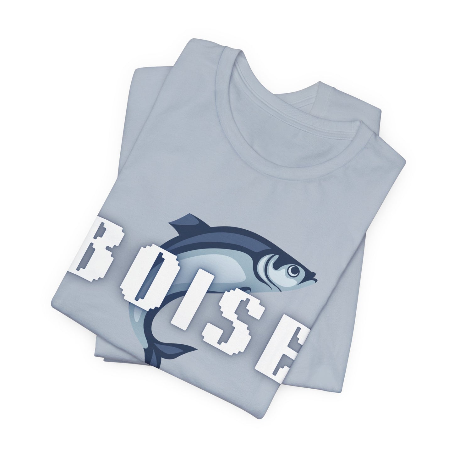 Boise Trout Graphic Tee — Fish Logo Short Sleeve T-Shirt