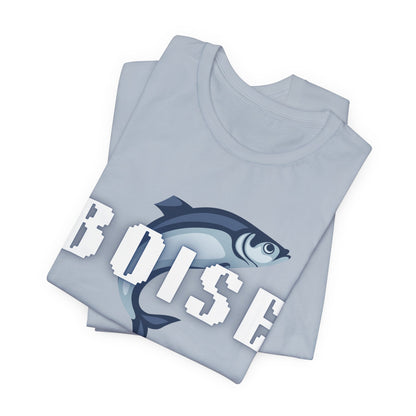 Boise Trout Graphic Tee — Fish Logo Short Sleeve T-Shirt