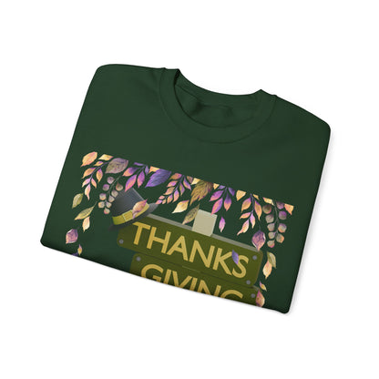 Thanksgiving Vibes Crewneck Sweatshirt | Thanksgiving Sweater | True North